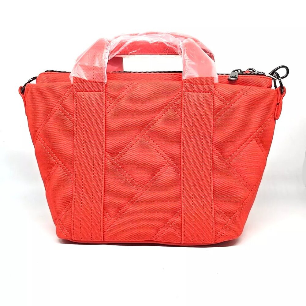 Lug Matte Luxe Dory Medium Crossbody with Tote Handles Orange - Picture 3 of 10